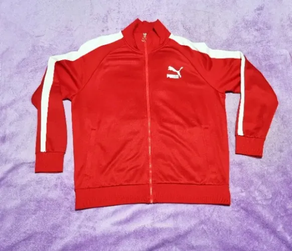   JAQUETA PUMA ORIGINAL ICONIC  T7 - TAM GG - EXCELENTE - LEIA DESCRIÇÃO