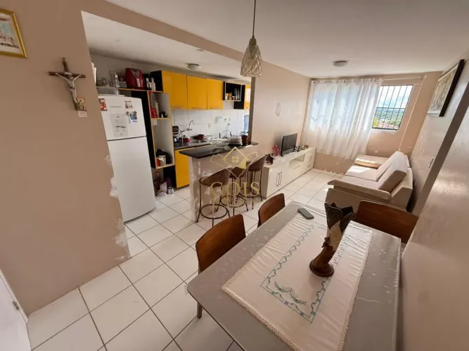 Apartamento 2 Quartos (1 Suíte) Condomínio Ilhas Vivence, Serraria, Maceió