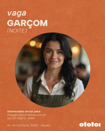 Garçom/Garçonete