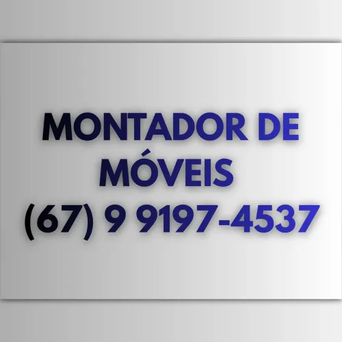MONTADOR DE MÓVEIS