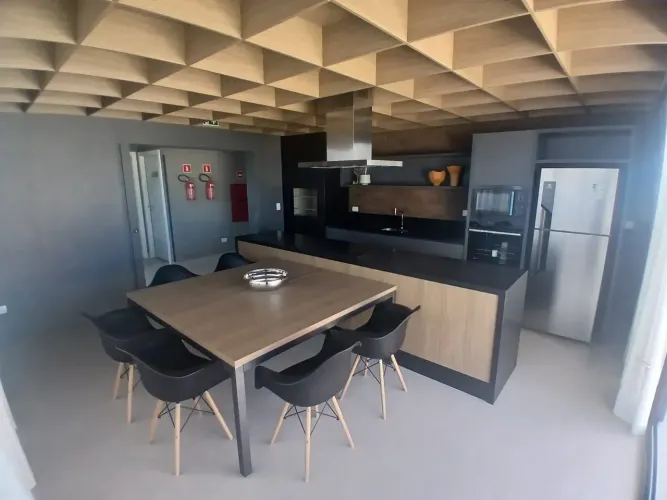 Apartamento 1 quarto no 11º andar do Zion, Centro de Curitiba, com piso já instalado