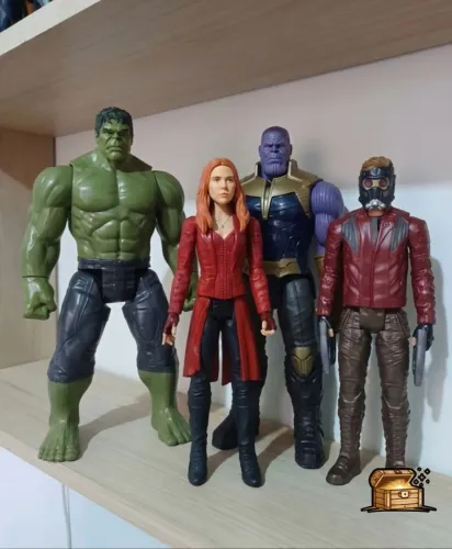 Kit 4 Bonecos Marvel Hasbro Originais