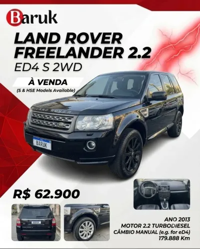 Land Rover Freelander2 S 2.2 SD4 190cv T.diesel 2013