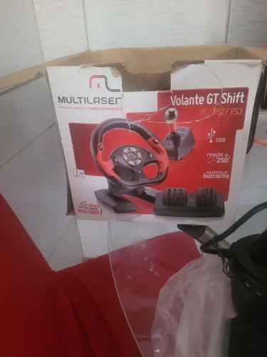Volante multilaser GT SHIFT