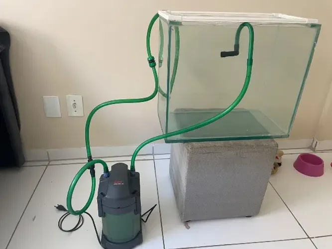 Aquário + bomba