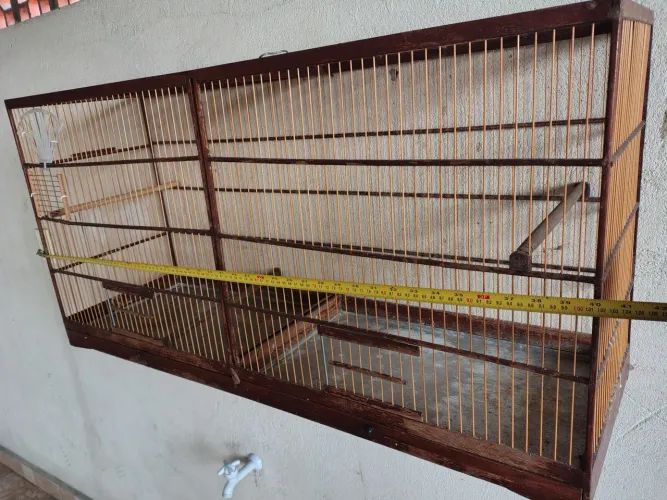 Gaiola voador para pássaros pequeno porte ou grande porte 