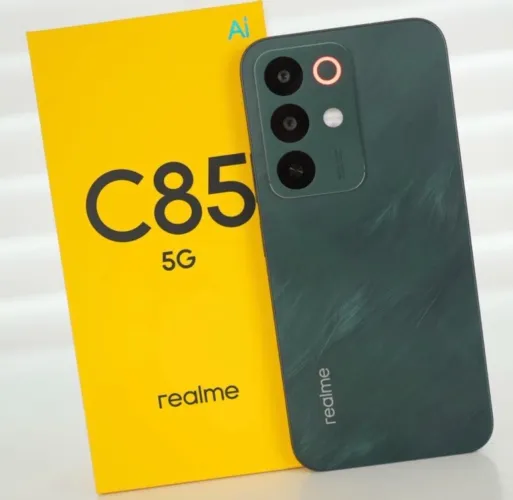 Realme C85 5G 256GB 8GB RAM bateria titan 7000mah NFC LACRADO