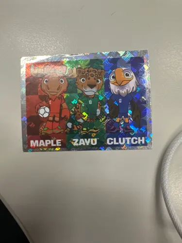 Figurinha mascotes copa 2006
