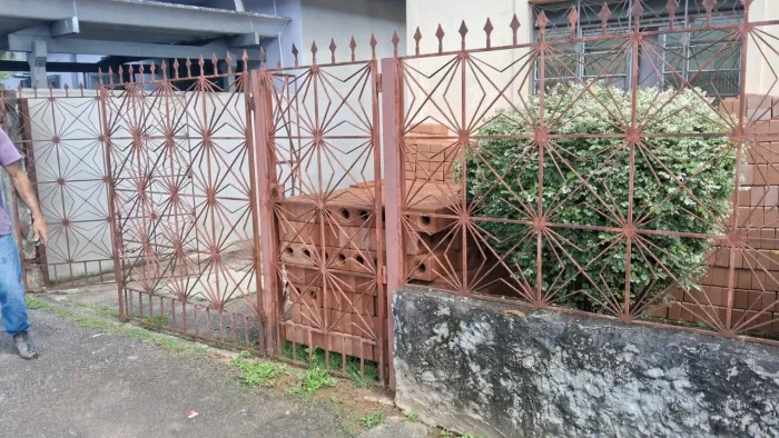 Portão e grade completa