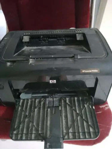 Impressora Hp Laserjet Pro P1102w Com Wifi Preta 110v Cor Preto