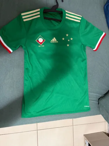 Camisa Cruzeiro III 21/22 s/n° Torcedor Adidas Masculina - Verde