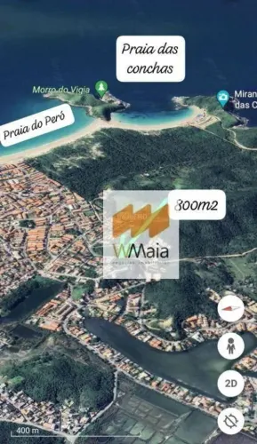 Terreno à venda, 800 m² - Peró - Cabo Frio/RJ