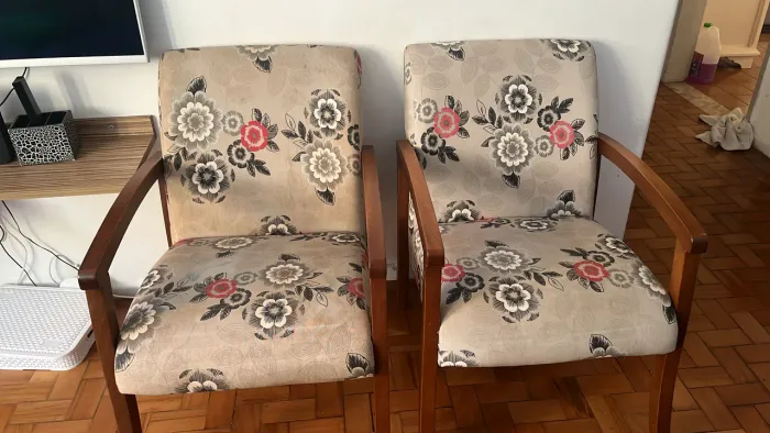 Par de poltronas super bonitinhas