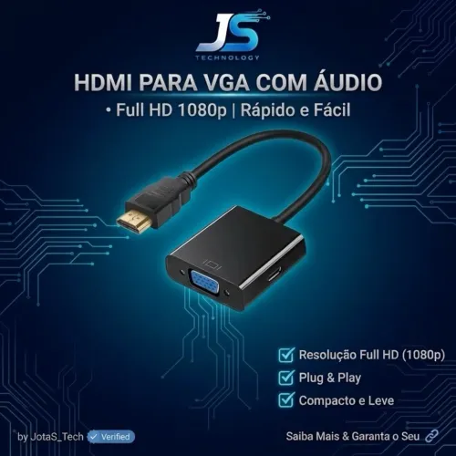 Adaptador HDMI para VGA