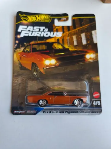 Hot Wheels Premium Fast Furious 1970 Custom Plymouth Roadrunner