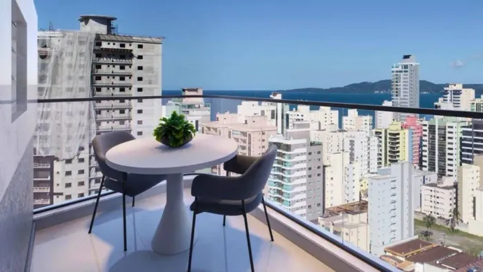 Apartamento à venda no Bairro Morretes em Itapema com 2 suítes e 69,35m² [002570]