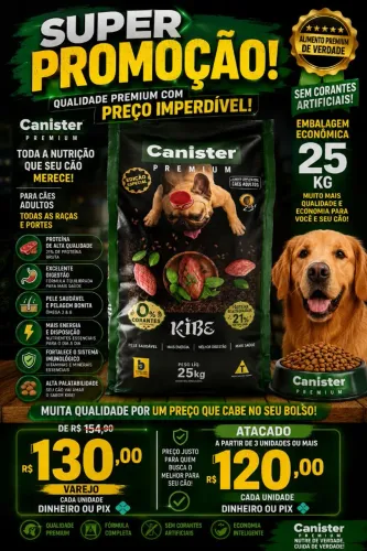 RAÇÃO PREMIUM 25KG, PROMOÇÃO, FAZEMOS ENTREGAS EM TODO DF