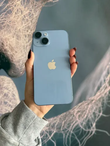 iPhone 14 128GB Azul, todo original e em perfeito estado + capinha, carregador e película