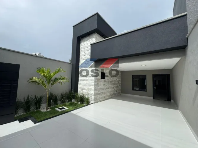 CASA COM 03 QUARTOS, SENDO OS 03 SUÍTES AMPLAS, LOCALIZADA NO JARDIM ATLÂNTICO, GOIÂNIA -
