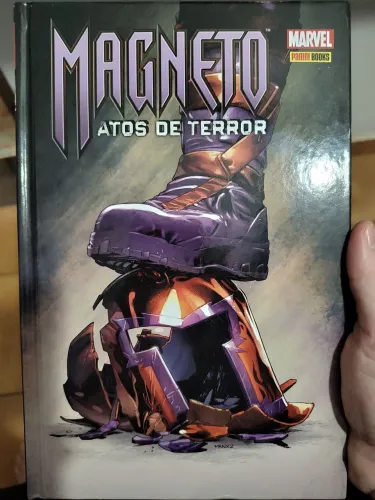 Marvel editora Panini Magneto: Atos de Terror Capa dura 124 páginas excelente dia estado