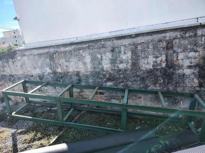 Bancada de aço reforçada 4,80 MT X 0,80 MT X 0,80 MT 