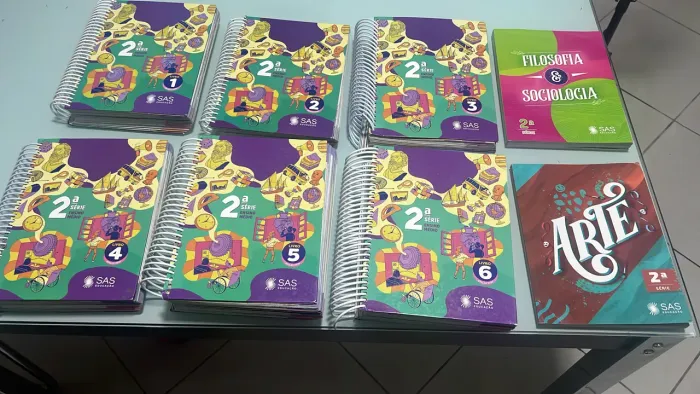 Livros SAS 2º ano médio 