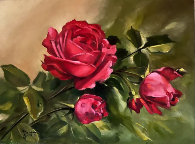 Quadro de rosas
