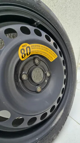 Pneu Estepe Fino Hyundai HB20 HB20S Aro 16 125/80 R16 4 Furos