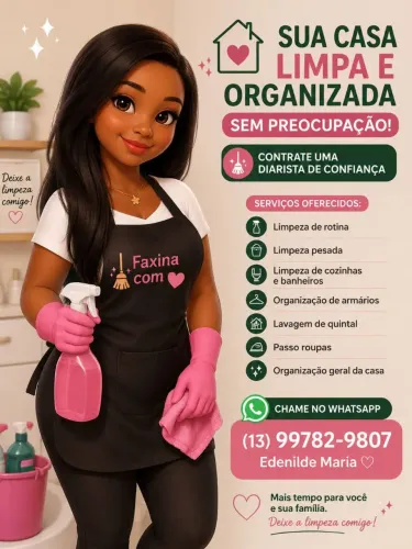 Serviços domésticos, diversos.ent