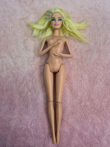 Sucata barbie matel botao