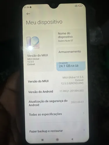 2 celulares Redmi 64g e moto g23 128g