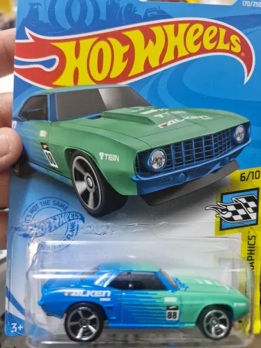 HOT WHEELS '69 COPO CAMARO - SPEED GRAPHICS 6/10 - 170/250
