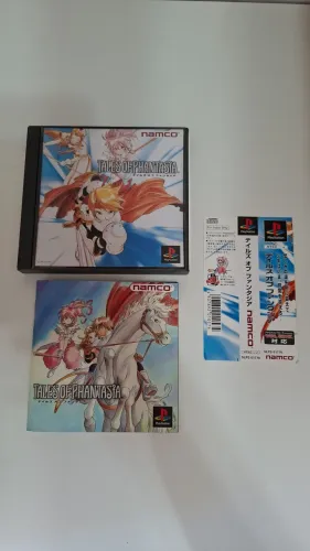 Jogo Tales of Phantasia Original CIB Playstation 1 PS1 Japonês