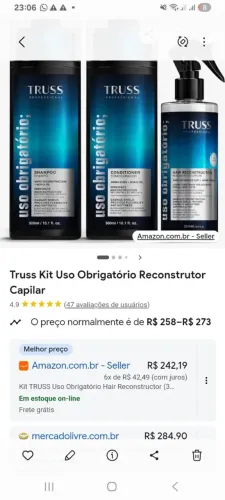 Kit truss uso obrigatório profissional