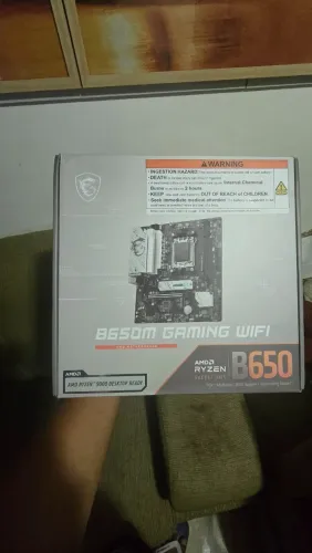 Placa Mãe AM5 MSI B650M GAMING WIFI