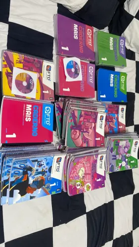 ? KIT LIVROS DIDÁTICOS FTD - ENSINO MÉDIO (VOLUME 1)