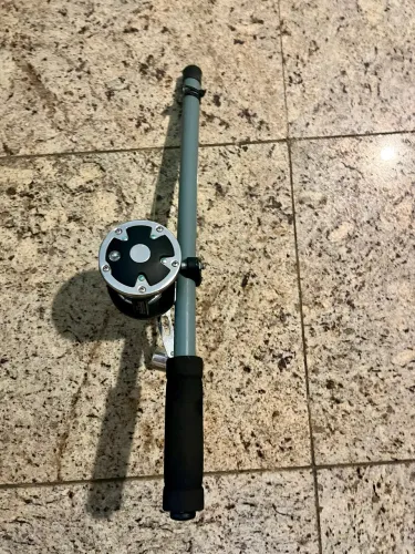 Carretilha molinete de pesca