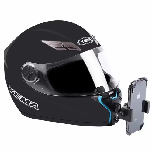 Suporte De Capacete Para Celular e Câmera De Ação Queixo Gopro Sjcam