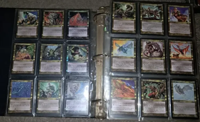 Magic The Gathering - 369 Cards multicoloridos antigos (-20% de desconto da liga)