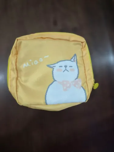Bolsinha de gatinho estilo kawaii