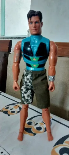 Boneco Max Steel patrulha do Surf original 
