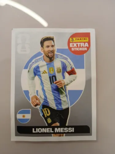Figura Copa 2026 Lionel Messi extra sticker Panini Original