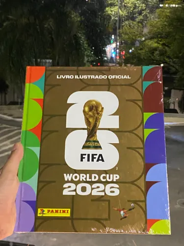 Album Copa Do Mundo 2026 Panini Capa Dura Novo Lacrado