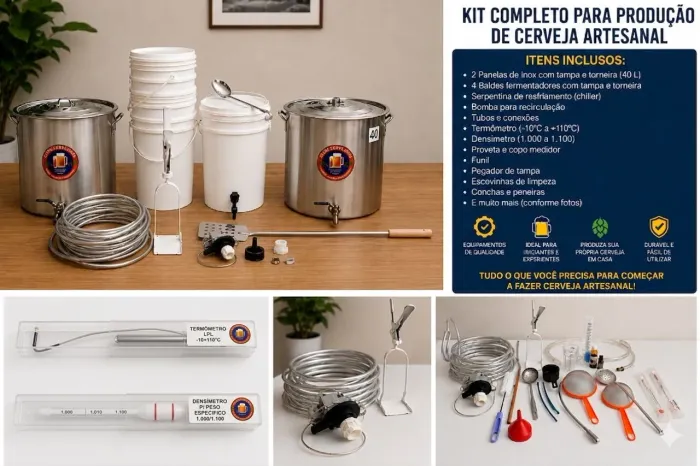 Kit Cervejeiro Completo
