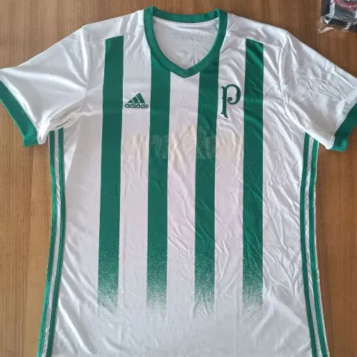 camisa original 2017 branca palmeiras tamanho gg adidas