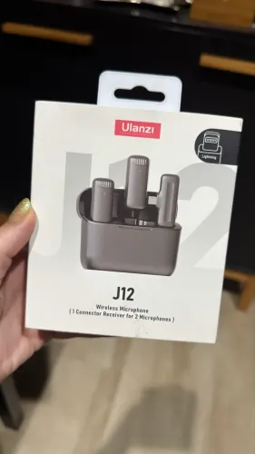 Microfone Lavalier sem Fio ULANZI J12