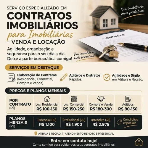 Elaboração de Contratos sob medida (compra, venda, locação)
