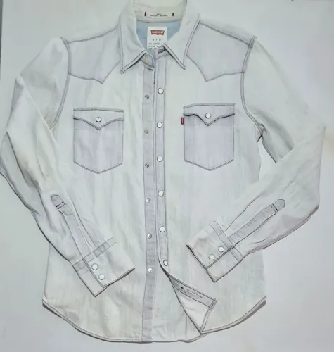 Camisa jeans levi's p