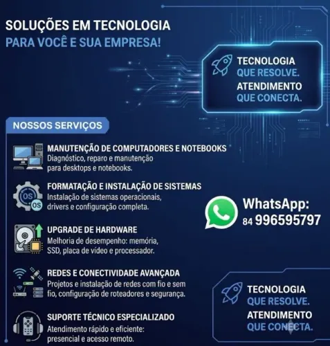 Manutenção de Computadores e Redes