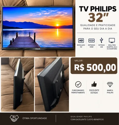 Tv 32 polegadas